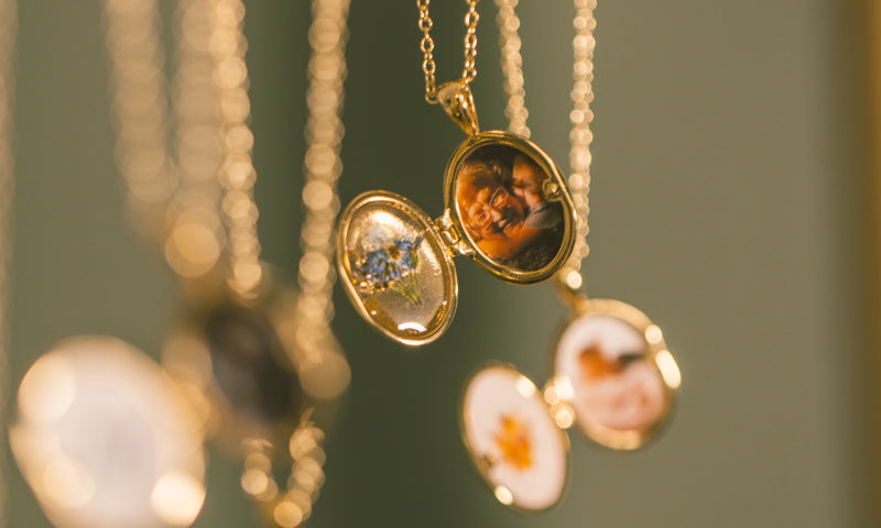 Floral Preservation Accessory, locket
